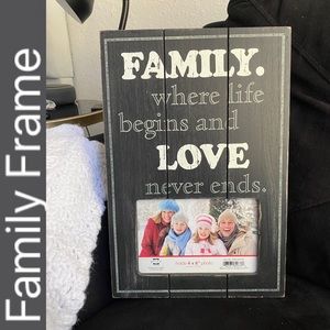 4x6 Distressed Wood Family Love Prinz Ltd.